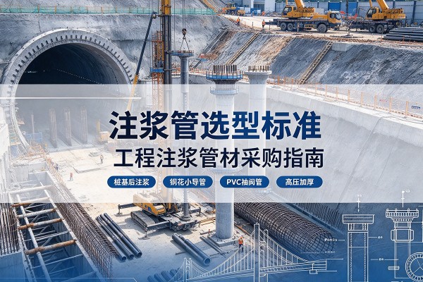 故城注浆管选型标准